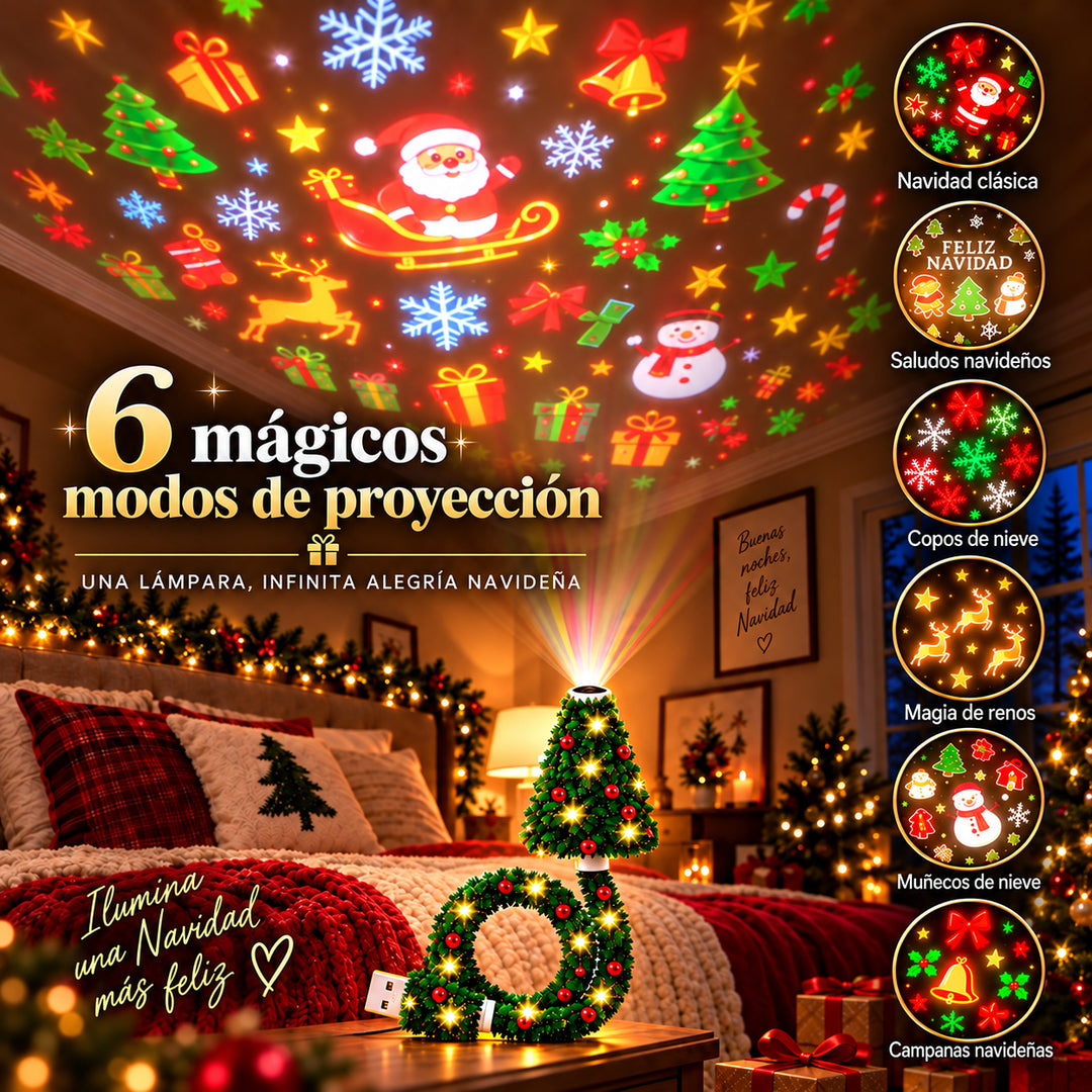 POYECTOR NAVIDEÑO ARBOLITO