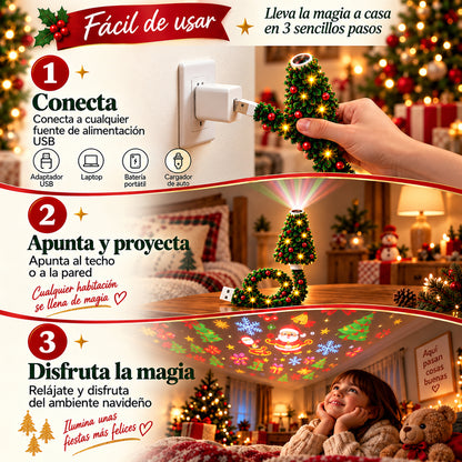 POYECTOR NAVIDEÑO ARBOLITO
