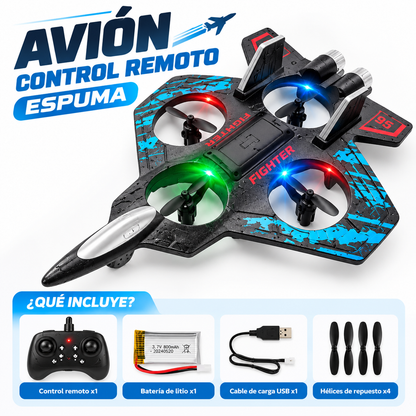 Avion Control Remoto de Espuma
