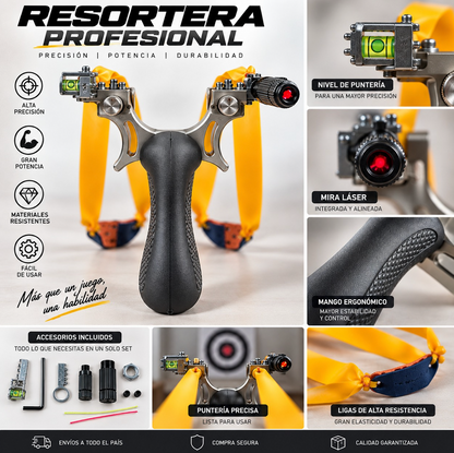 HUARACA CON LASER PROFESIONAL + 3 LIGAS DE REGALO