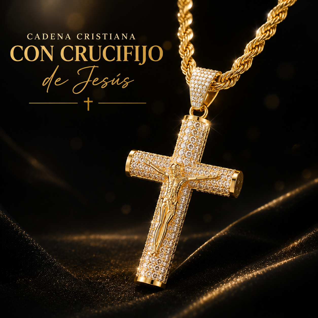 Cadena Crucifijo de Jesús