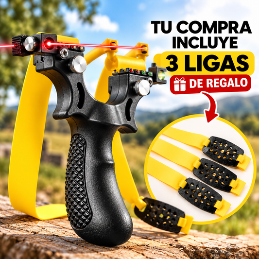 HUARACA CON LASER PROFESIONAL + 3 LIGAS DE REGALO